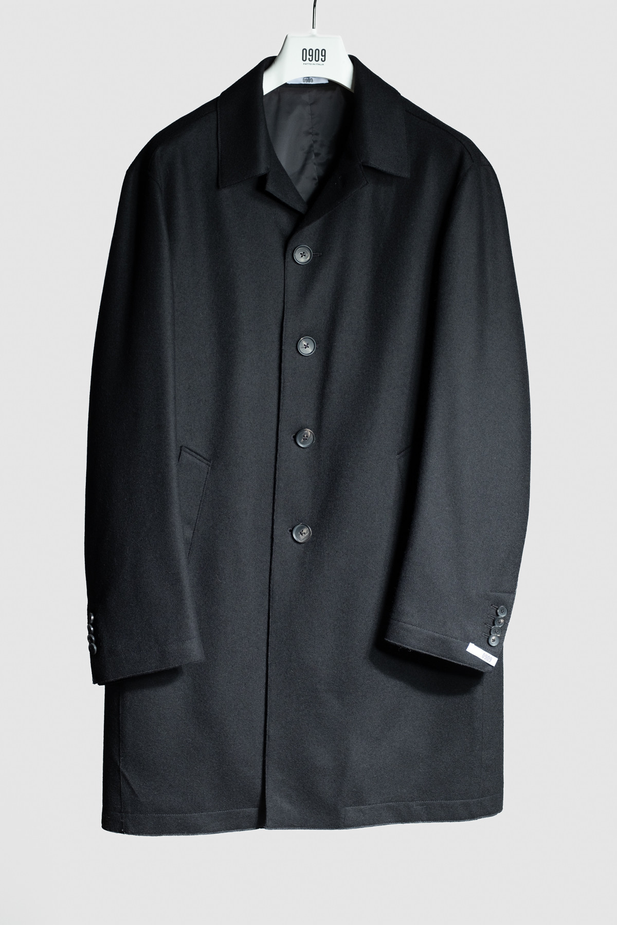 Man double-breasted coat water-repellent blue 0909 TOKA-150