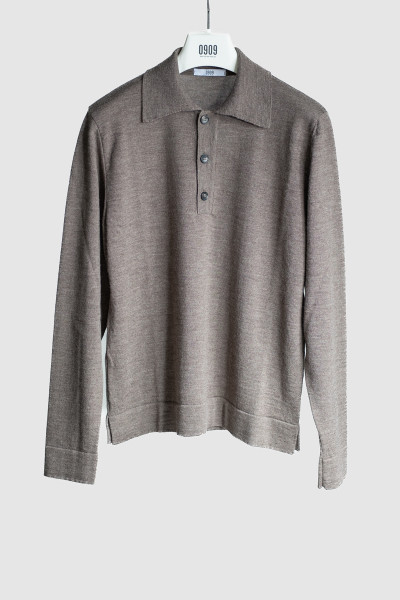 Man crewneck sweater grey 0909 NOAH 12-195
